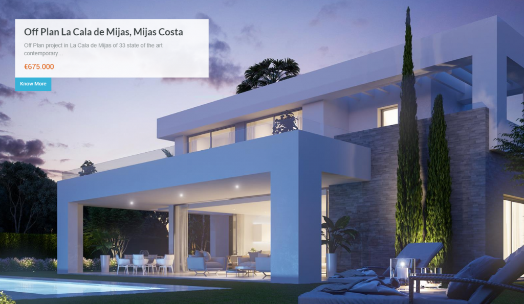 Your Marbella Propertiy website design