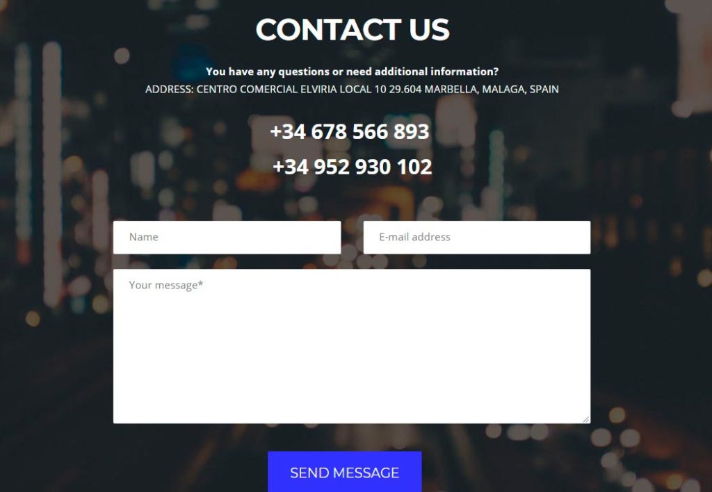 Diseño web Alquiler de coches Miraflores