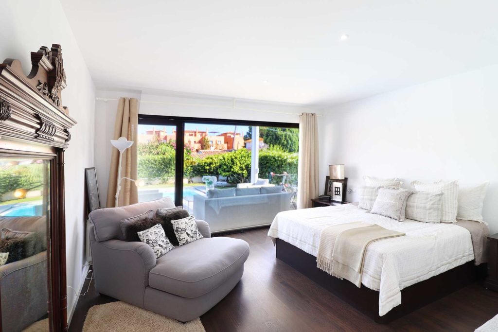 Habitacion de la villa en San Pedro de Alcantara