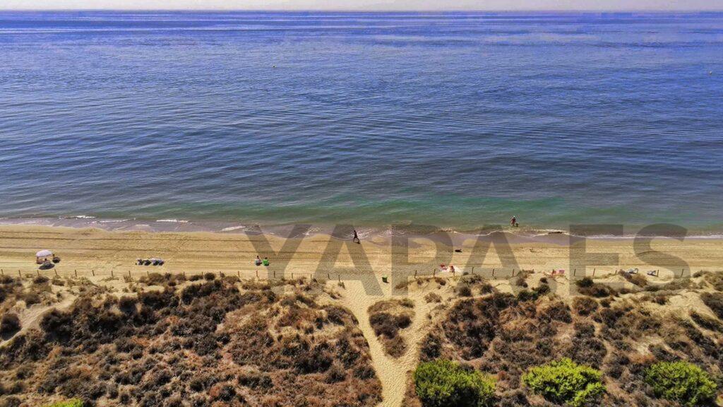 Aerial photography of Bahia de Marbella