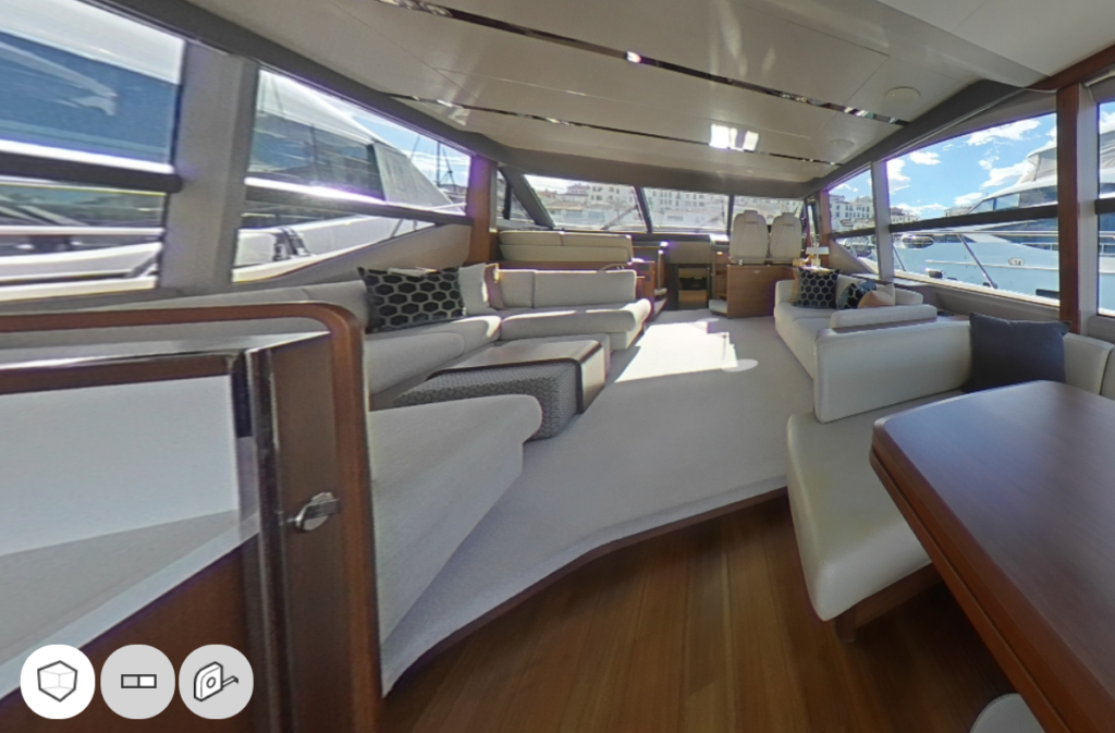 Tour virtual de yate Amante
