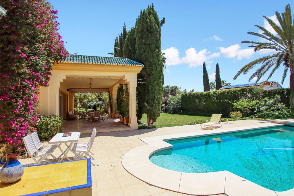 Fotografia inmobiliaria, villa en Altos de Marbella