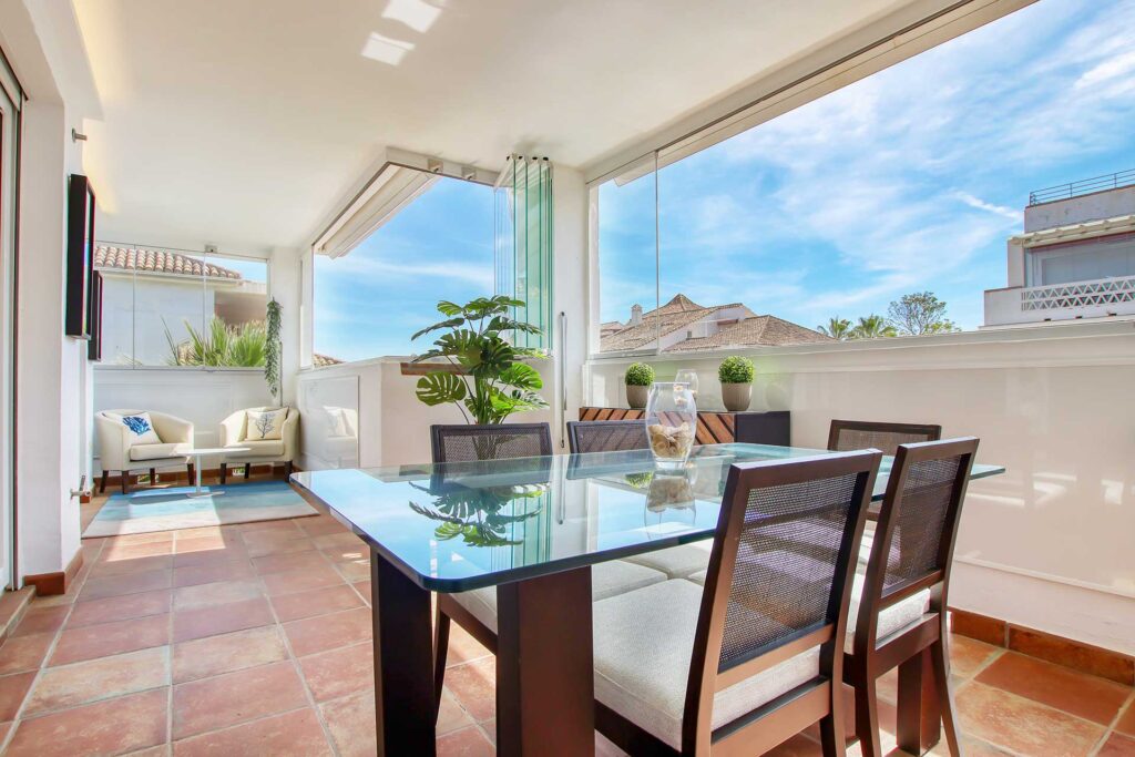 Fotografía inmobiliaria de apartamento en Las Cañas Beach