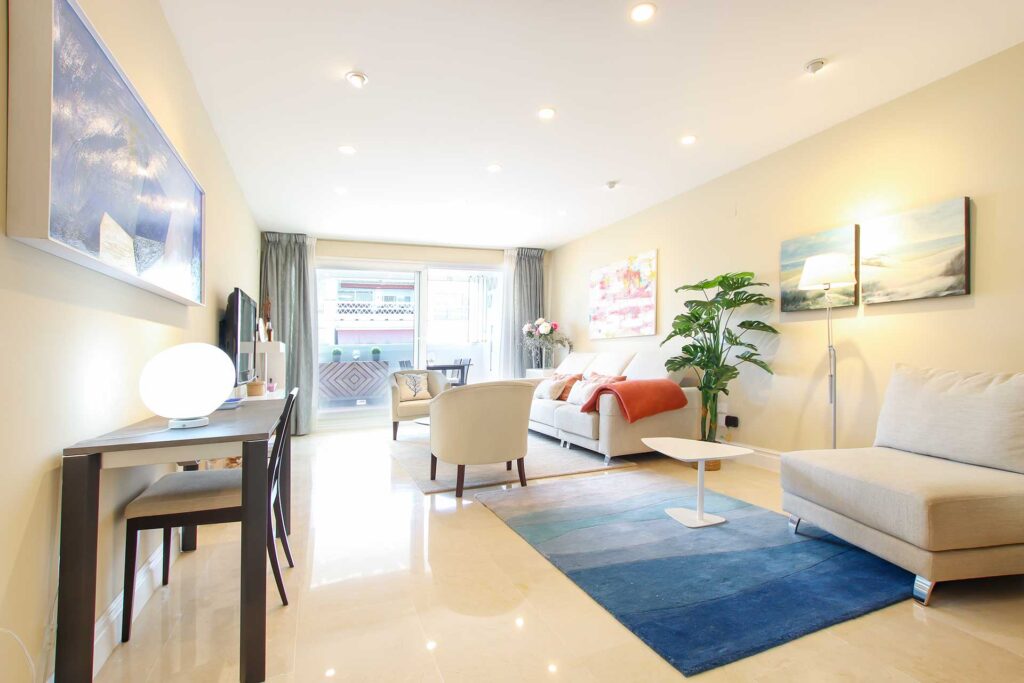 Fotografía inmobiliaria de apartamento en Las Cañas Beach