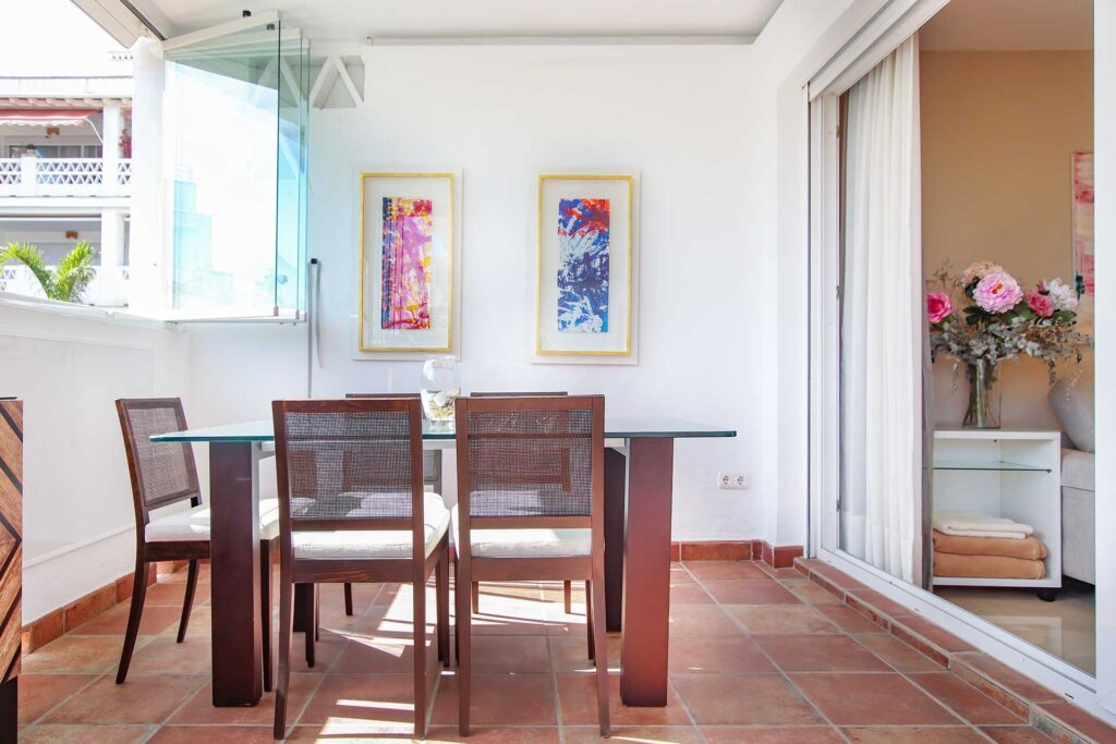 Fotografía inmobiliaria de apartamento en Las Cañas Beach