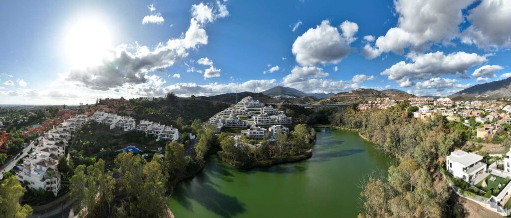 Fotos aéreas de Marbella lake private residence para Marbella Sun&Golf