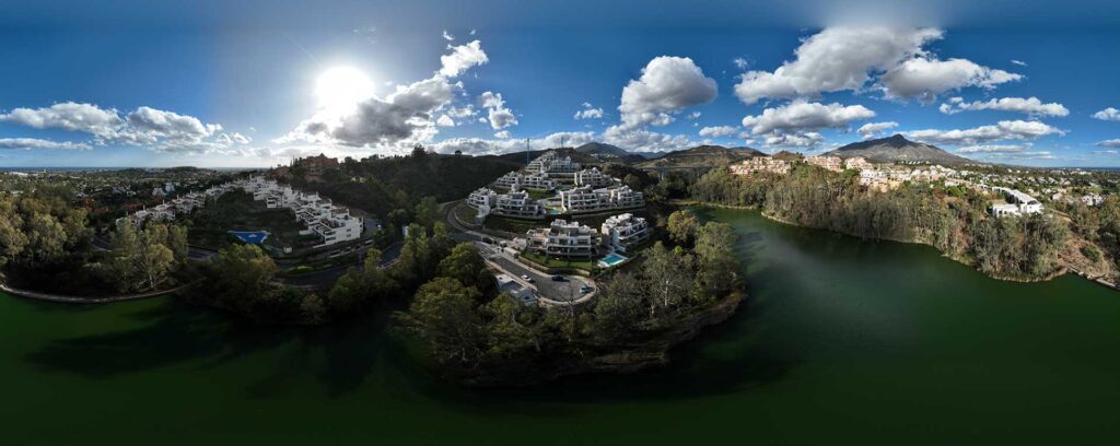 Fotos aéreas de Marbella lake private residence para Marbella Sun&Golf