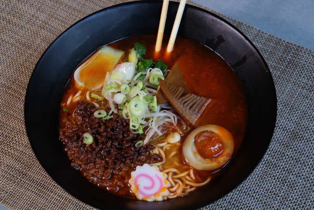 Fotos de comida para el restaurante Ramen Family, Puerto Banus