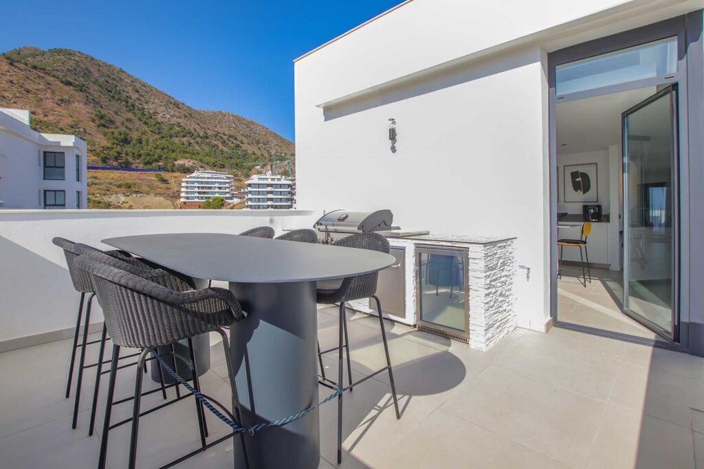 Production and postproduction of photos of penthouse in Higueron West, Benalmadena